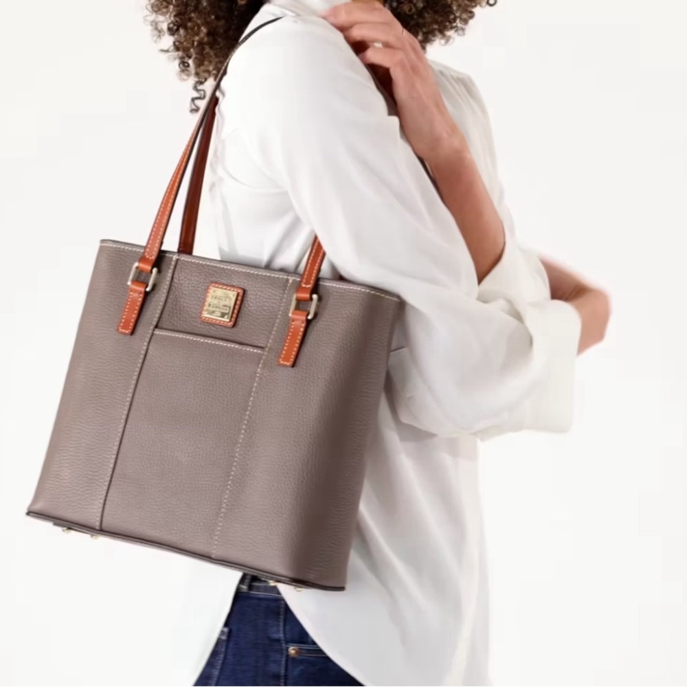 Dooney & Bourke Pebble Grain Small Lexington Tote Purse - Picture 9 of 9